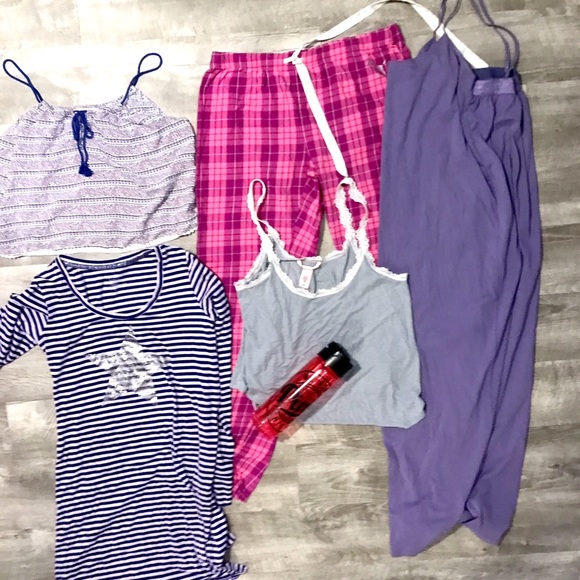 PINK  Victoria’s Secret Bundle of 5 PJ’s SZ M EUC - Picture 3 of 3